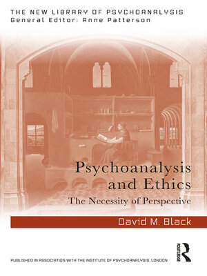 cover image of Psychoanalysis and Ethics